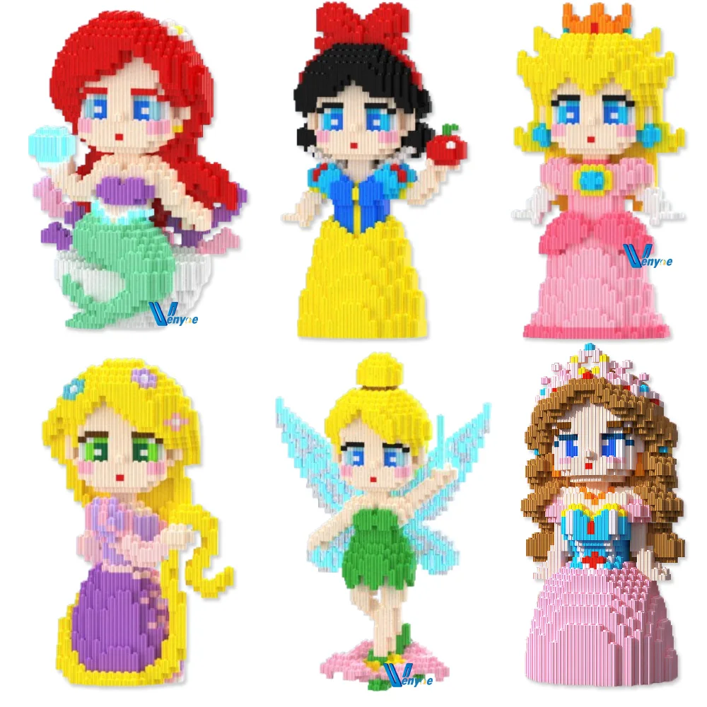 Строительные блоки принцессы Диснея, мультфильм AiLuo, Жасмин Ариэль, модель, соединительные кирпичи, фигурка Белль, игрушки для детей, Рождественский подарок
Строительные блоки принцессы Диснея, мультфильм AiLuo, Жасмин Ариэль, модель, соединительные кирпичи, фигурка Белль, игрушки для детей, Рождественский подарок