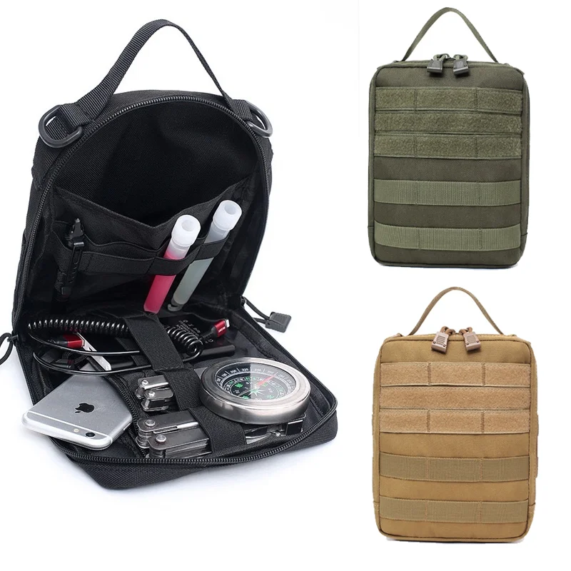 Тактическая сумка-органайзер для выживания на природе, кемпинга и охоты, недорогая сумка Molle, медицинская сумка EMT, многофункциональный набор инструментов, сумка EDC
Тактическая сумка-органайзер для выживания на природе, кемпинга и охоты, недорогая сумка Molle, медицинская сумка EMT, многофункциональный набор инструментов, сумка EDC