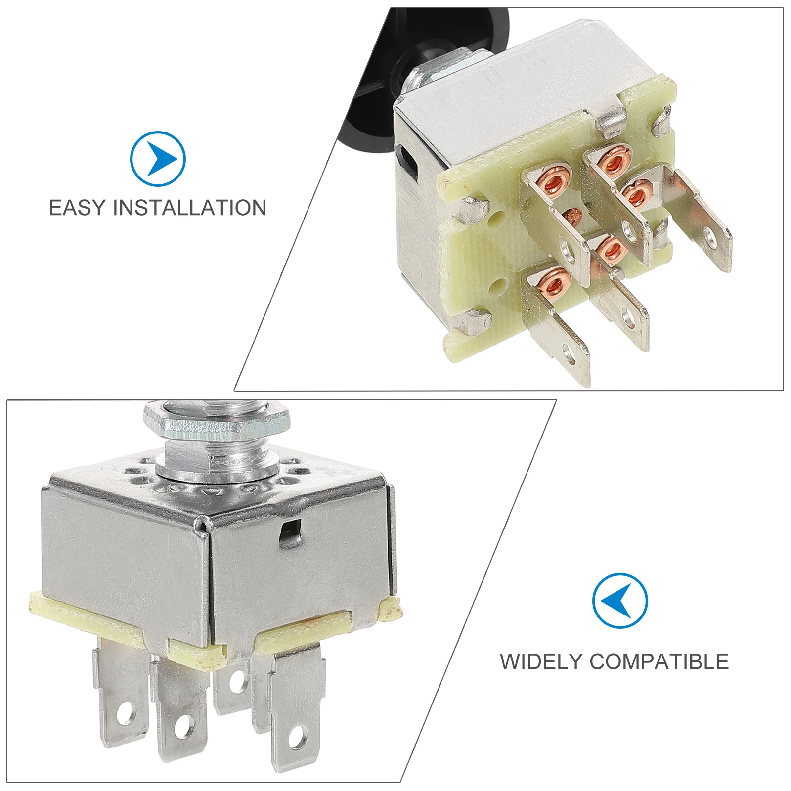 Car Air Conditioning Blower Auto Ac Fan Volume Control Rotary Speed Compatible Multiple Models Airflow Control Switch For 
Car Air Conditioning Blower Auto Ac Fan Volume Control Rotary Speed Compatible Multiple Models Airflow Control Switch For