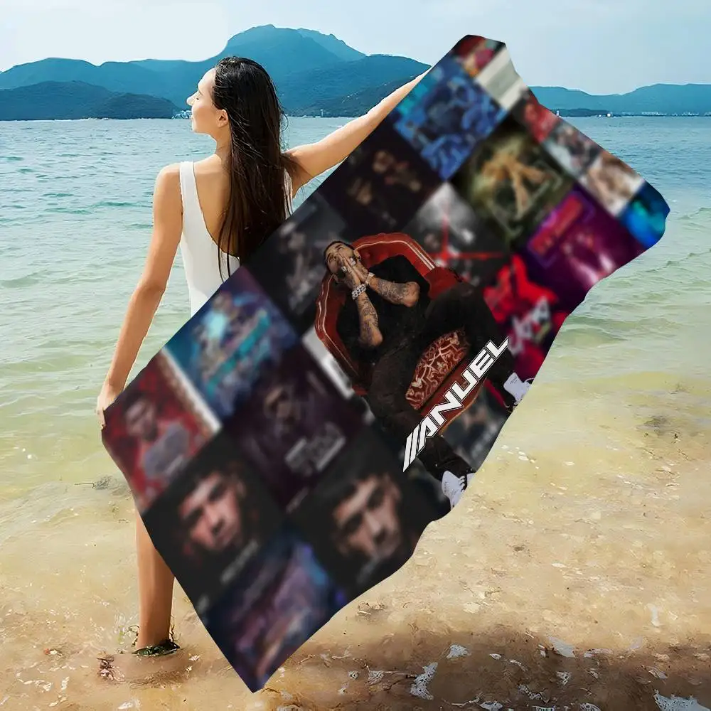Rapper A-Anuel AA Microfiber Beach Towel Absorbent Quick Dry Soft Yoga Swimming Resort Mountain Climbing Towel
Rapper A-Anuel AA Microfiber Beach Towel Absorbent Quick Dry Soft Yoga Swimming Resort Mountain Climbing Towel