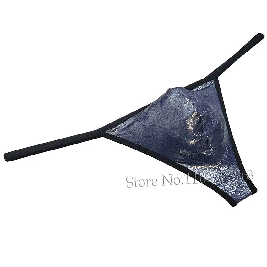 Shiny G-String Men's Underwear High-luster Thong Comfy Male T-Back Bikini Stretch String Underpants Low Rise Briefs Fine Glitter
Shiny G-String Men's Underwear High-luster Thong Comfy Male T-Back Bikini Stretch String Underpants Low Rise Briefs Fine Glitter