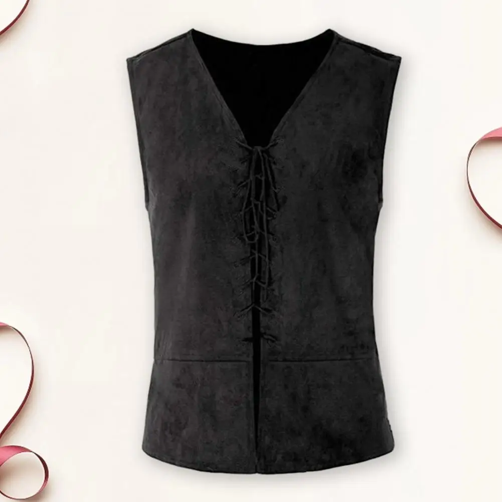 Men Vest Pirate Vest for Men Vintage Lace Up Tank Top for Cosplay Halloween Party Role Play Solid Color V Neck Performance
Men Vest Pirate Vest for Men Vintage Lace Up Tank Top for Cosplay Halloween Party Role Play Solid Color V Neck Performance