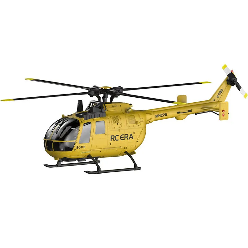 RC ERA C180 BO-105 Brushless RC Helicopter - Optical Flow Lidar One-Key Inverted Flight Simulated Model for Adults
RC ERA C180 BO-105 Brushless RC Helicopter - Optical Flow Lidar One-Key Inverted Flight Simulated Model for Adults