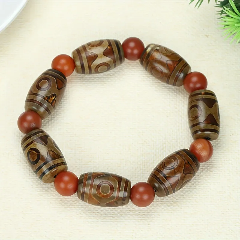 Браслет с паспарту из агата и бисера Dzi, классический модный браслет в стиле ретро, ювелирные изделия
Браслет с паспарту из агата и бисера Dzi, классический модный браслет в стиле ретро, ювелирные изделия