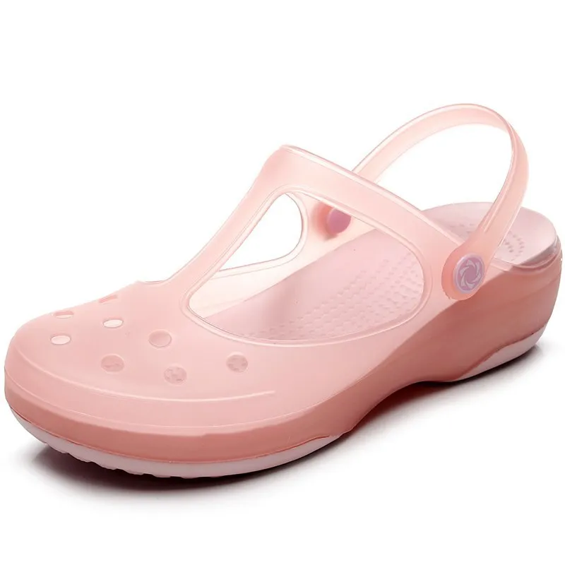 2026 new hole shoes summer wear non-slip beach soft sole jelly bag head cool slippers
2026 new hole shoes summer wear non-slip beach soft sole jelly bag head cool slippers