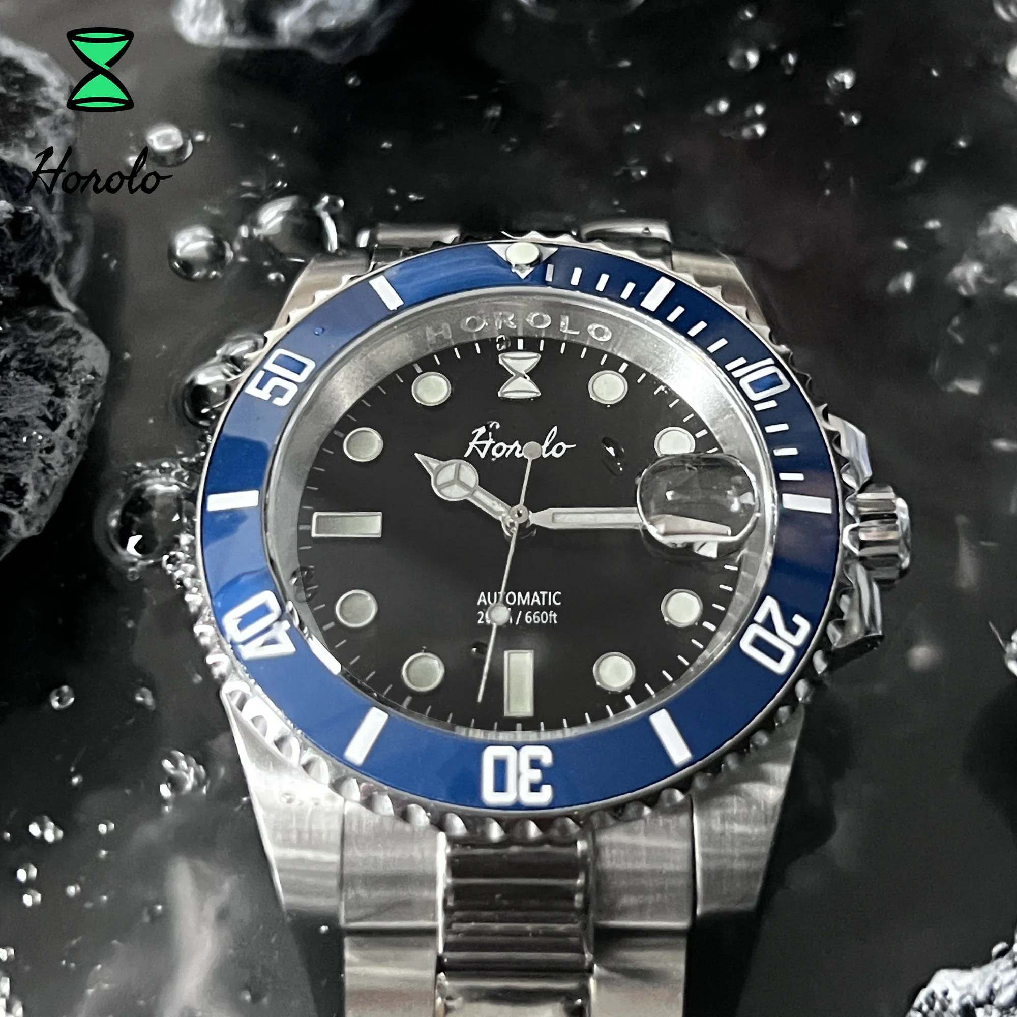 Horolo Luxury Stainless Steel Water Resistance Luminous Watches Automatic Movement Mechanical Watches Man's Watch
Horolo Luxury Stainless Steel Water Resistance Luminous Watches Automatic Movement Mechanical Watches Man's Watch