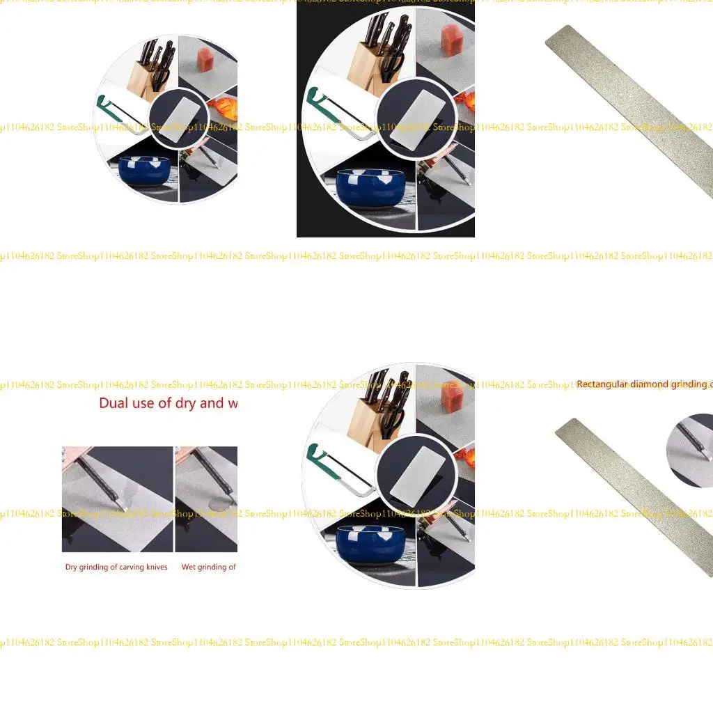 Q2Q4 Quality Rectangle Diamond Sharpening Stones Long lasting Grinding Polishing Tool for Woodworking, Metalworking,
Q2Q4 Quality Rectangle Diamond Sharpening Stones Long lasting Grinding Polishing Tool for Woodworking, Metalworking,