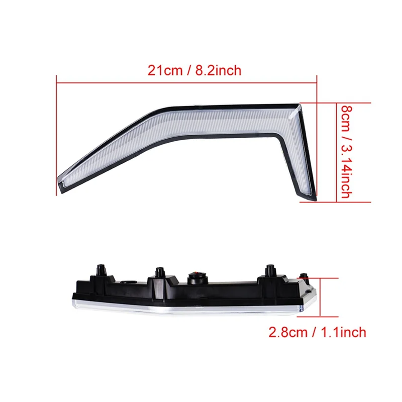 LED Front Grille Lights Fang Design Turn Signal For Kawasaki Teryx KRX 1000 2020-2024 UTV ATV Trail Special 2021-2024
LED Front Grille Lights Fang Design Turn Signal For Kawasaki Teryx KRX 1000 2020-2024 UTV ATV Trail Special 2021-2024