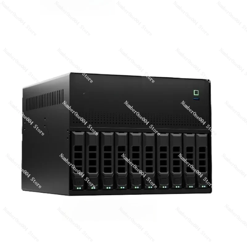 N10 NAS Case 10+2 Bays MATX Motherboard Supported Black Version with PCI-E 1U Power Supply
N10 NAS Case 10+2 Bays MATX Motherboard Supported Black Version with PCI-E 1U Power Supply