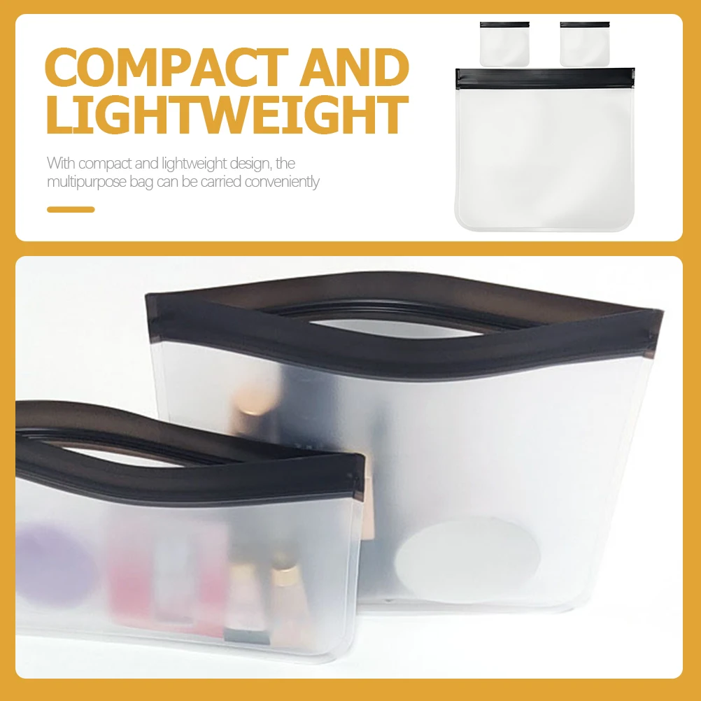 3pcs PEVA Makeup Bags Transparent Travel Toiletry Transparent Makeup Bags Cosmetics ganizer Mini Storage Wash Bag
3pcs PEVA Makeup Bags Transparent Travel Toiletry Transparent Makeup Bags Cosmetics ganizer Mini Storage Wash Bag