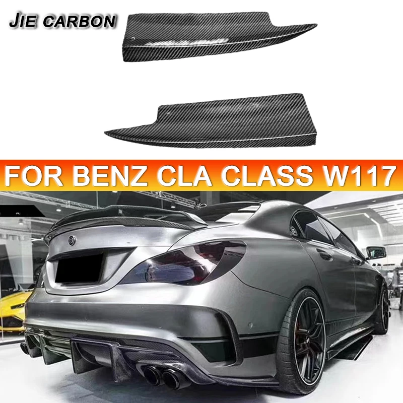 Разветвитель заднего бампера из углеродного волокна для Mercedes-Benz CLA W117, боковая обмотка, левая и правая задняя обмотка спойлер, аксессуары 2013-2019
Разветвитель заднего бампера из углеродного волокна для Mercedes-Benz CLA W117, боковая обмотка, левая и правая задняя обмотка спойлер, аксессуары 2013-2019