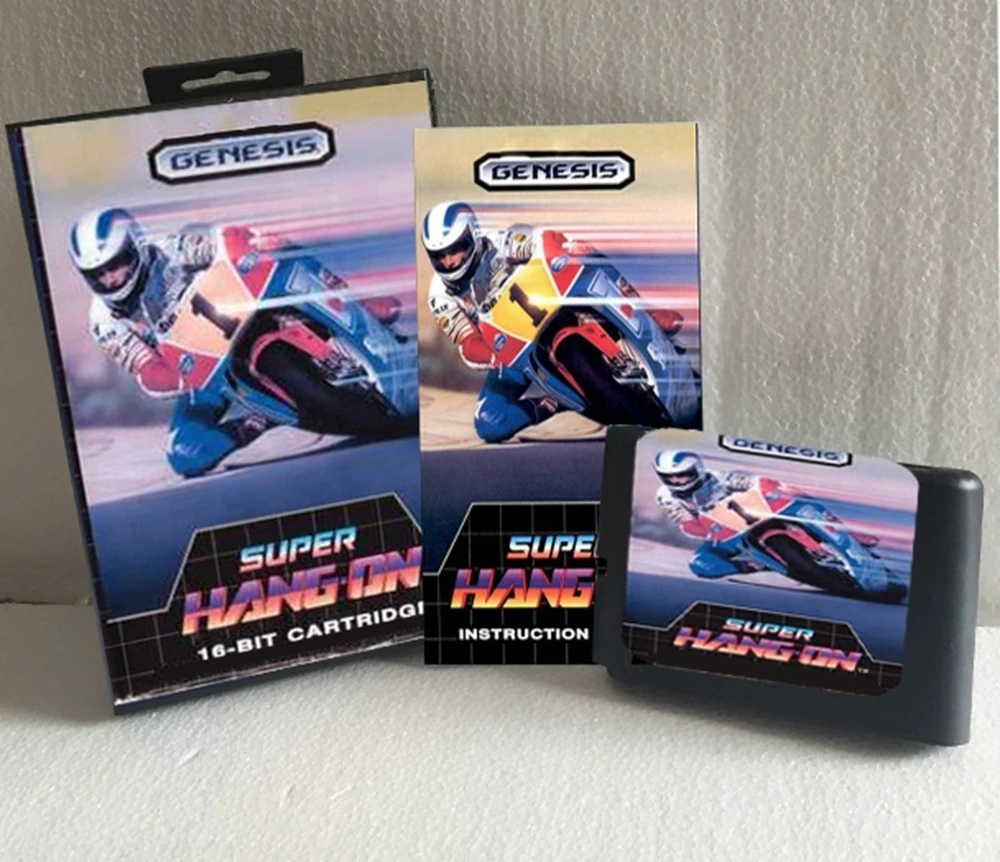 Горячая Распродажа Super Hang On With US Box And Manual Book 16Bit MD Game Card для приставок Sega megadgenesis
Горячая Распродажа Super Hang On With US Box And Manual Book 16Bit MD Game Card для приставок Sega megadgenesis