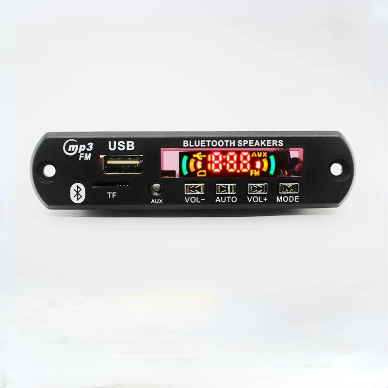 2*25W Class D Stereo Audio Digital Power Amplifier Decoder Bluetooth-Compatible DIY USB AUX Record FM Radio MP3 Player Module
2*25W Class D Stereo Audio Digital Power Amplifier Decoder Bluetooth-Compatible DIY USB AUX Record FM Radio MP3 Player Module