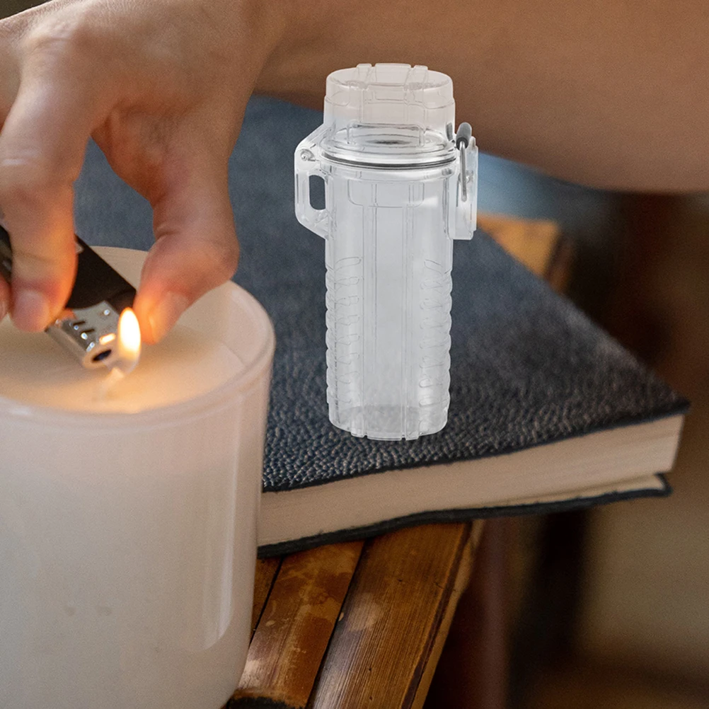 2Pcs LighterCase Transparent Waterproof Portable Protective Cover Holder SmokeAccessories Clear Plastic TorchLighters StorageBox
2Pcs LighterCase Transparent Waterproof Portable Protective Cover Holder SmokeAccessories Clear Plastic TorchLighters StorageBox
