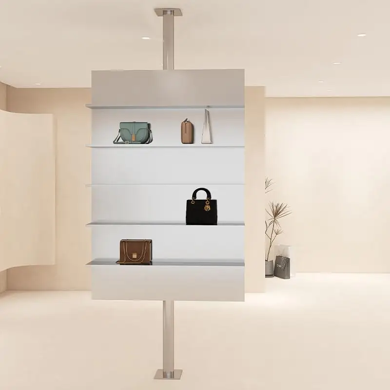 Stainless steel laminate shoe bag display rack wall decoration display rack baffle wall shelf shoe display rack
Stainless steel laminate shoe bag display rack wall decoration display rack baffle wall shelf shoe display rack