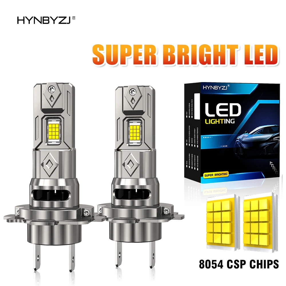 HYNBYZJ 1:1 Wireless Plug&Play Turbo H7 LED Headlight Bulbs CANBUS Lights 800000LM Mini Lamp 8054 CSP Wireless Car LED with Fan
HYNBYZJ 1:1 Wireless Plug&Play Turbo H7 LED Headlight Bulbs CANBUS Lights 800000LM Mini Lamp 8054 CSP Wireless Car LED with Fan