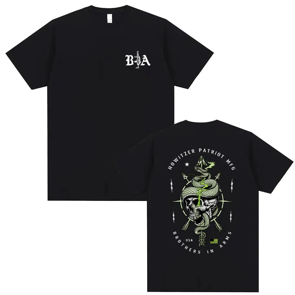 Brothers in Arms Skeleton Snake Graphic T-shirt Vintage Forward Observations Group T-shirts Men Gothic Rock Oversized T Shirts
Brothers in Arms Skeleton Snake Graphic T-shirt Vintage Forward Observations Group T-shirts Men Gothic Rock Oversized T Shirts