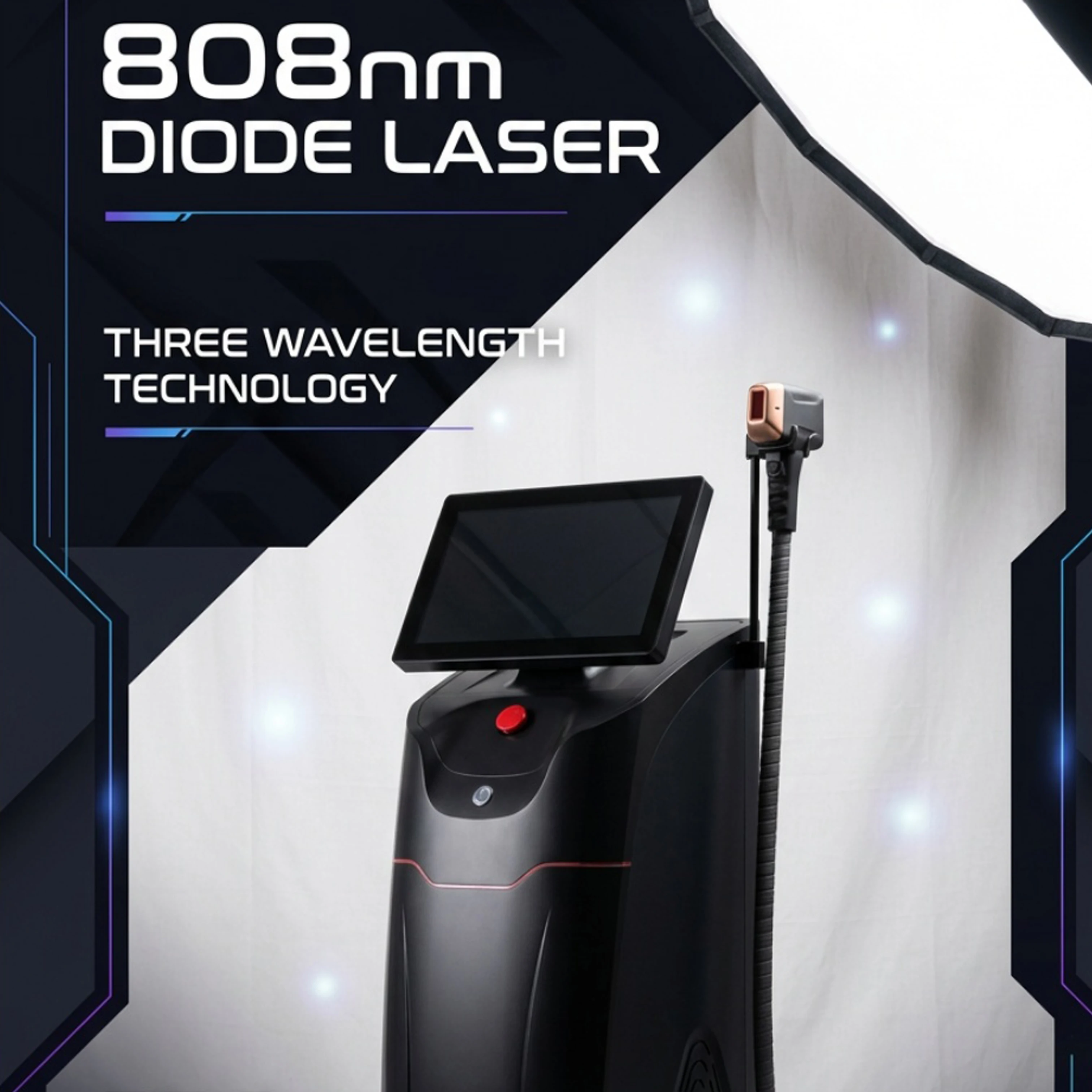 Professional 4000W Diode Laser 4 Wavelength 755 808 940 1064nm Hair Removal Machine Permanent Painless Full Body for Home Use
Professional 4000W Diode Laser 4 Wavelength 755 808 940 1064nm Hair Removal Machine Permanent Painless Full Body for Home Use