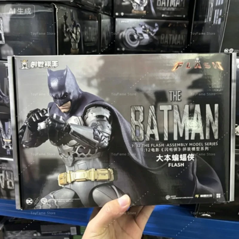 In Stock Modified Flash 1/12 Batman Ben Affleck Suit Motorcycle Batmobile Assembly Movable Figure Collection Gift
In Stock Modified Flash 1/12 Batman Ben Affleck Suit Motorcycle Batmobile Assembly Movable Figure Collection Gift