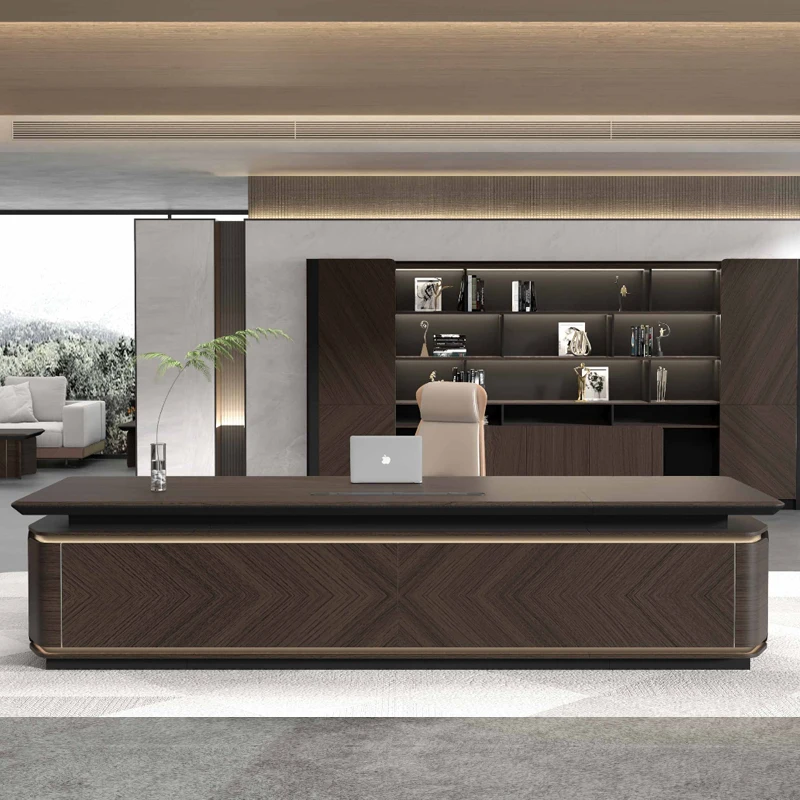 Office Furniture Executive CEO Desk Modern Light Luxury Boss Table Custom Size
Office Furniture Executive CEO Desk Modern Light Luxury Boss Table Custom Size