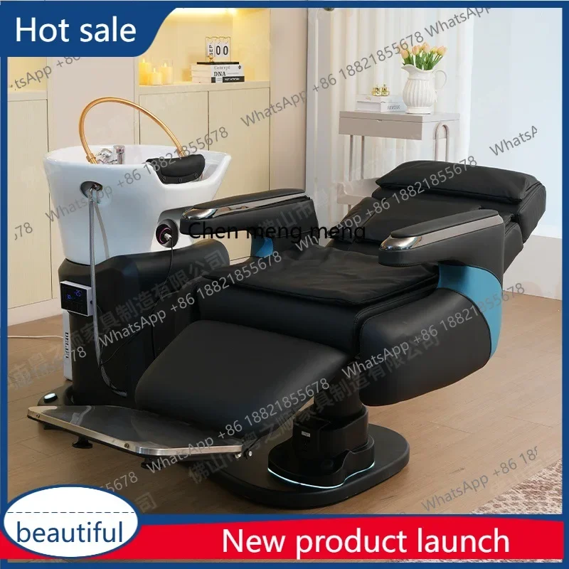 A6239 Intelligent high-end hair care chair rotating flush bed multi-function electric shampoo bed beauty shop
A6239 Intelligent high-end hair care chair rotating flush bed multi-function electric shampoo bed beauty shop