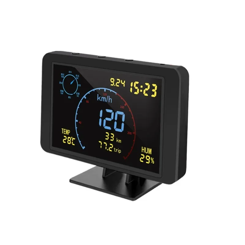Car New Multiple Functions and Alarms On-board Computer HUD GPS Digital Speedometer with GPS+BDS Dual Chip for all Cars
Car New Multiple Functions and Alarms On-board Computer HUD GPS Digital Speedometer with GPS+BDS Dual Chip for all Cars