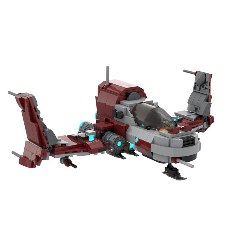 Spaceship building block model space adventure survival game unmanned airship assembling brick toy a birthday gift forspacefans
Spaceship building block model space adventure survival game unmanned airship assembling brick toy a birthday gift forspacefans