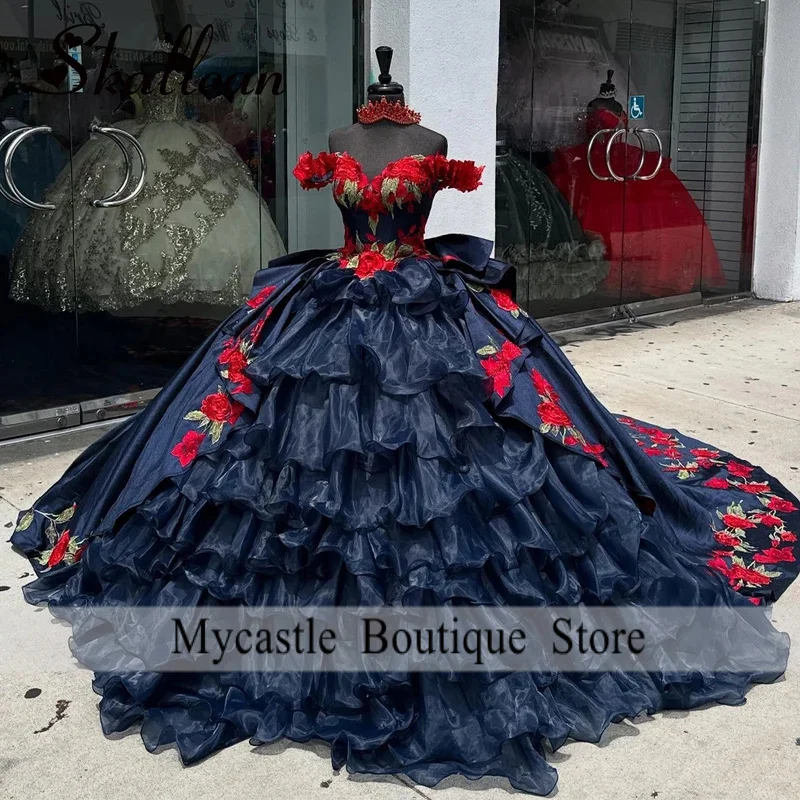 Элегантные платья Quinceanera для 15, Anos с открытыми плечами, многоуровневые аппликации, Vestidos De 15, Quinceanera по индивидуальному заказу
Элегантные платья Quinceanera для 15, Anos с открытыми плечами, многоуровневые аппликации, Vestidos De 15, Quinceanera по индивидуальному заказу