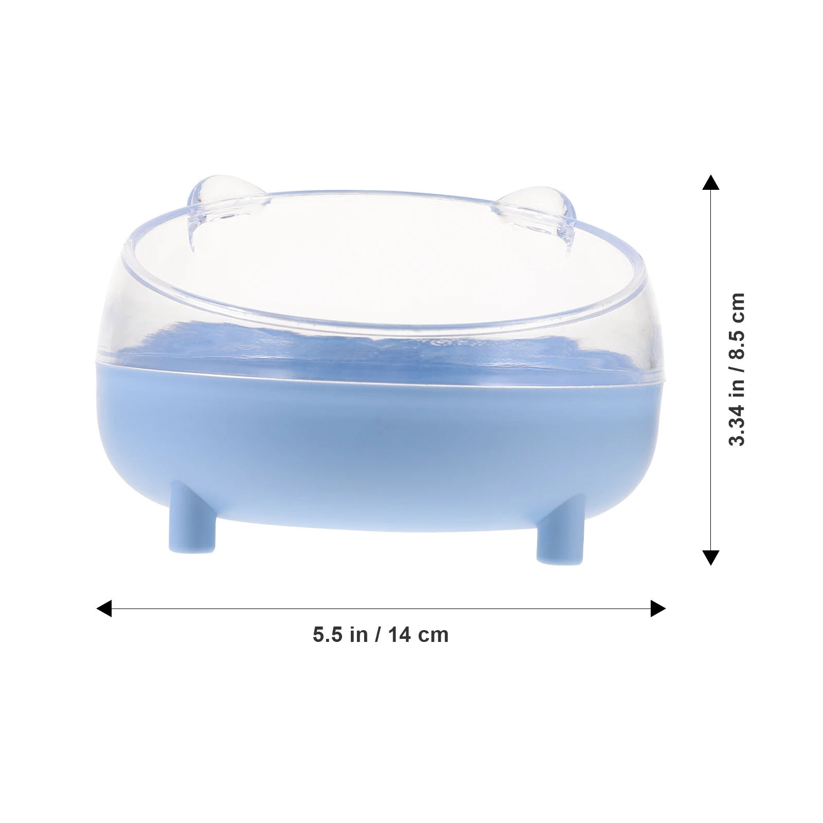 Bath Container Small Pet Bath House Sand Bathroom For Hamster Transparent Half-Closed Lid Portable Durable Safe For Syrian 
Bath Container Small Pet Bath House Sand Bathroom For Hamster Transparent Half-Closed Lid Portable Durable Safe For Syrian
