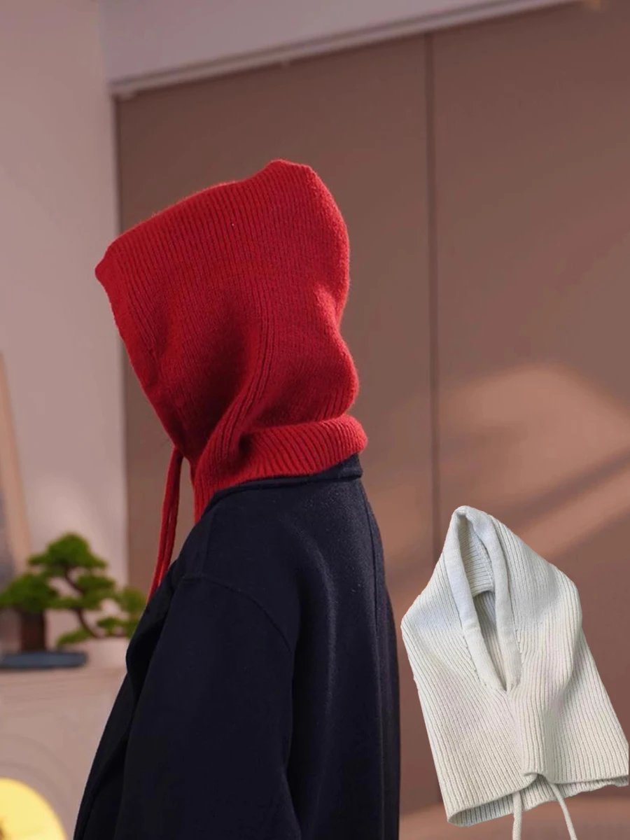 Autumn Winter Knit Neckerchief Hat Women Fashion Practical Long Style Neck Cap Overcoat Hood Decoration Unisex
Autumn Winter Knit Neckerchief Hat Women Fashion Practical Long Style Neck Cap Overcoat Hood Decoration Unisex