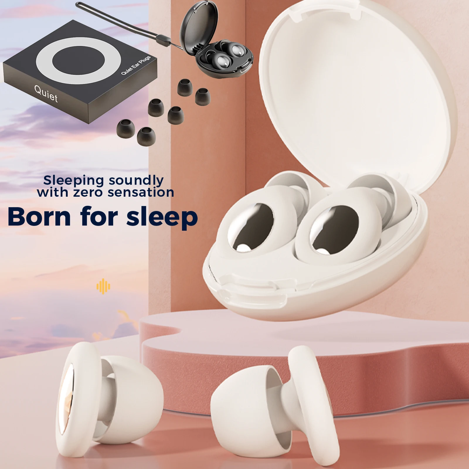 Silicone Ear Plugs for Sleeping Noise Cancelling Hearing Protection Reusable Earplugs for Sleep Focus Concerts Work Study
Silicone Ear Plugs for Sleeping Noise Cancelling Hearing Protection Reusable Earplugs for Sleep Focus Concerts Work Study