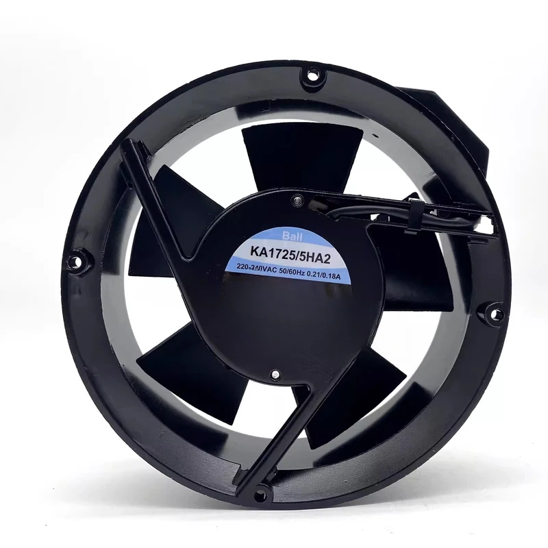 Y+for KAKU KA1725/5HA2 AC220V-240V 0.21/0.18A 17CM Metal Cooling Fan
Y+for KAKU KA1725/5HA2 AC220V-240V 0.21/0.18A 17CM Metal Cooling Fan