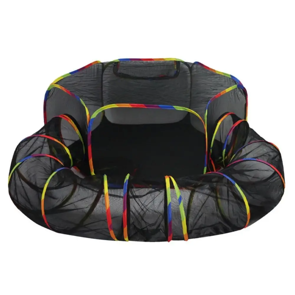 Large Space Enclosure Cat Tents Foldable Breathable Pet Tunnel Playground Training Interactive Cat Maze Tunnel Toy
Large Space Enclosure Cat Tents Foldable Breathable Pet Tunnel Playground Training Interactive Cat Maze Tunnel Toy