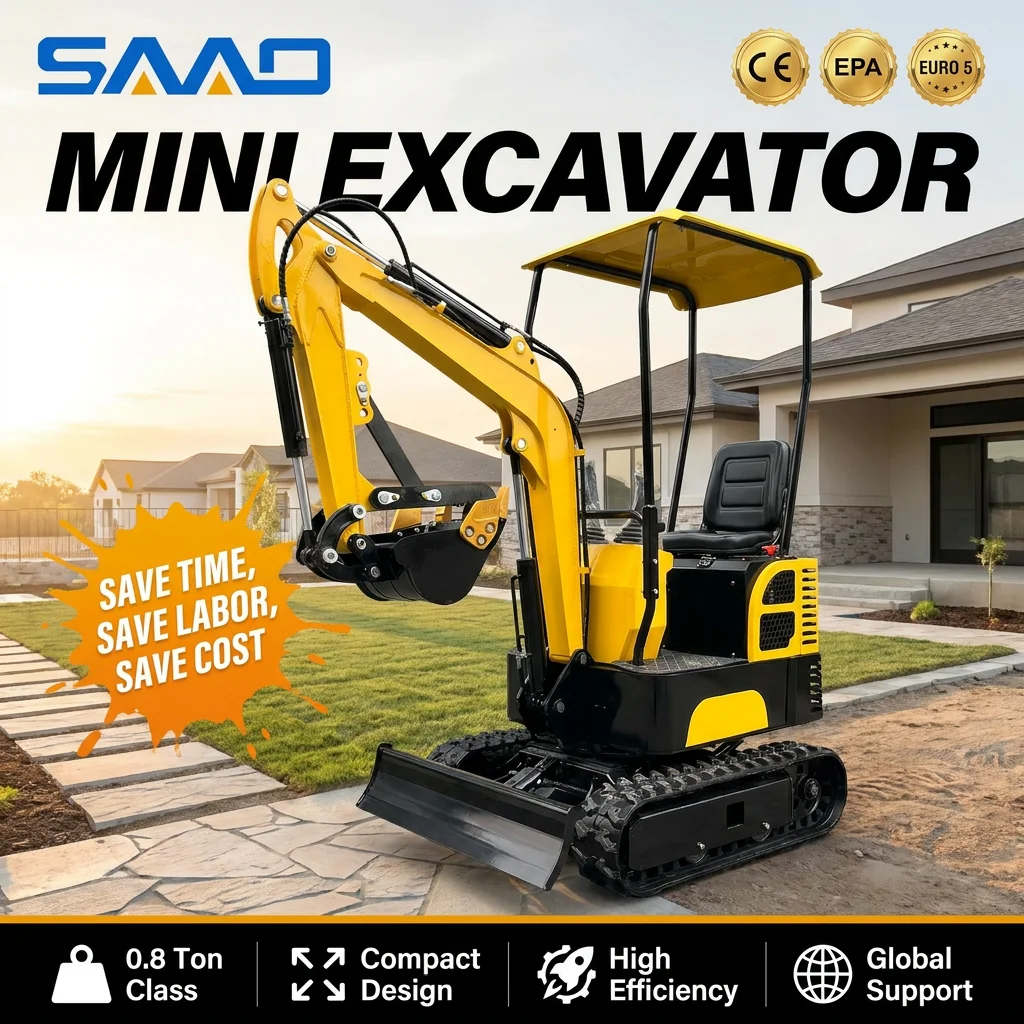 1.2Ton Compact Mini Excavator For Farm Garden Orchard Maintenance Flower Bed Renovation Work
1.2Ton Compact Mini Excavator For Farm Garden Orchard Maintenance Flower Bed Renovation Work