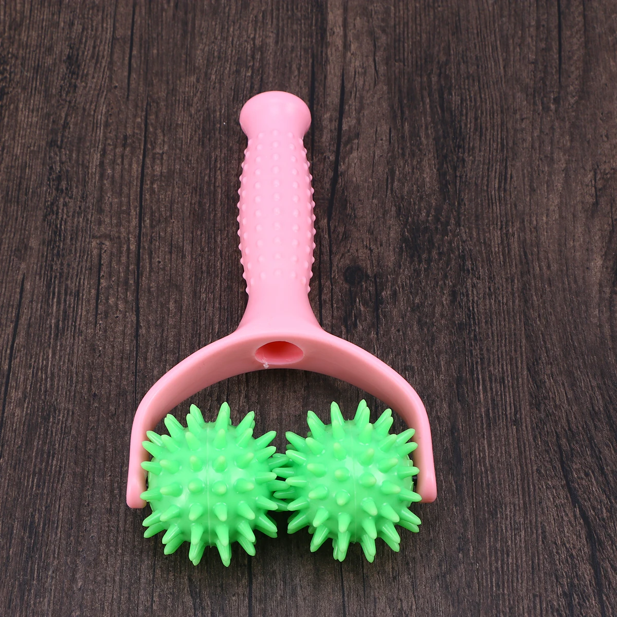 2pcs Roller Massager Plastic Portable Massage Ball Roller with Handle Hand Body Pain Relief Tool ( Ball with Pink Handle Ball wi
2pcs Roller Massager Plastic Portable Massage Ball Roller with Handle Hand Body Pain Relief Tool ( Ball with Pink Handle Ball wi