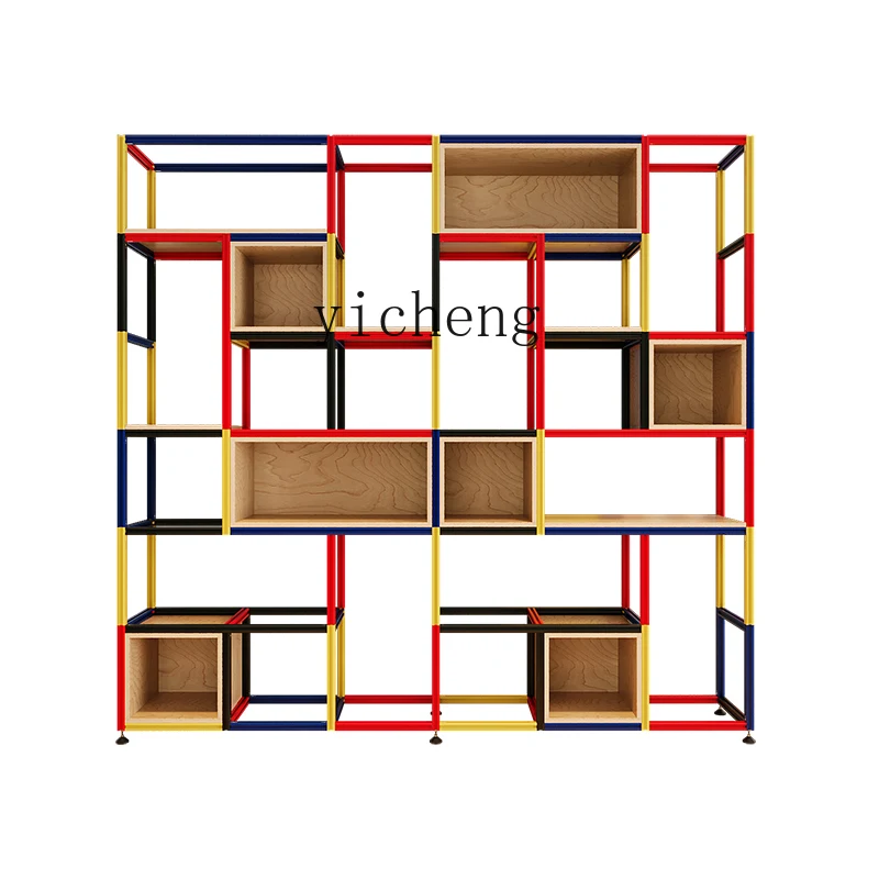 ZZ display stand aluminum profile contrasting color creative shelf office screen partition floor decoration
ZZ display stand aluminum profile contrasting color creative shelf office screen partition floor decoration