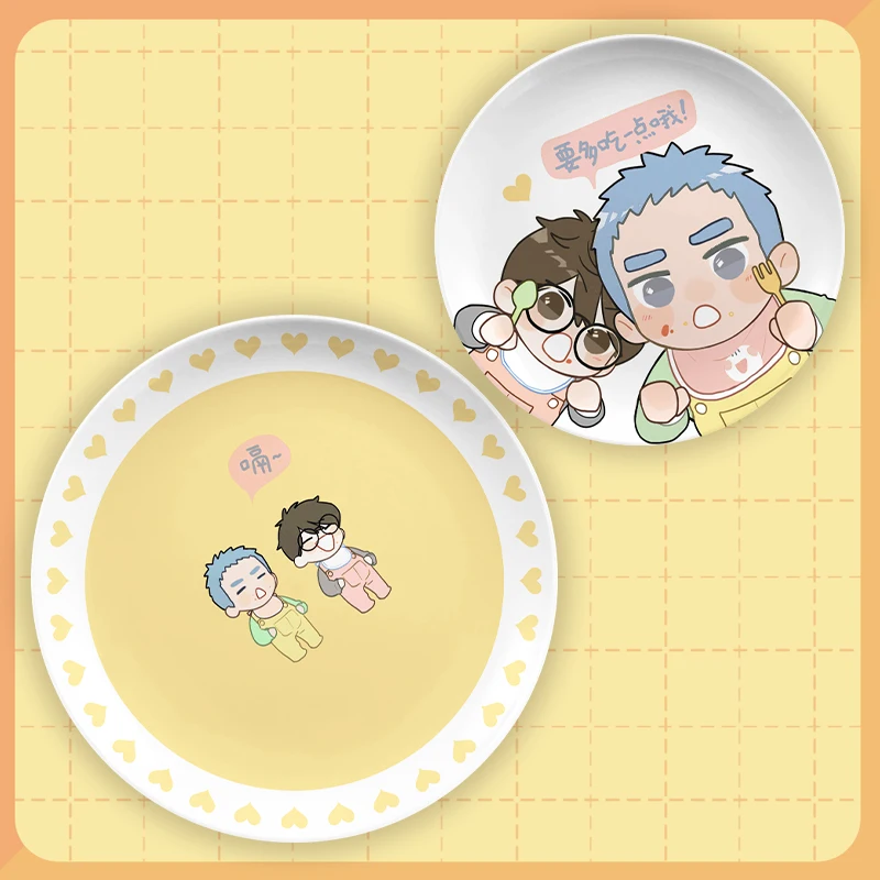 2Pcs/Set Anime Here U Are Ceramic Plate Yu Yang, Li Huan Cartoon Character Dinner Dishes Plates Kitchen Tableware
2Pcs/Set Anime Here U Are Ceramic Plate Yu Yang, Li Huan Cartoon Character Dinner Dishes Plates Kitchen Tableware