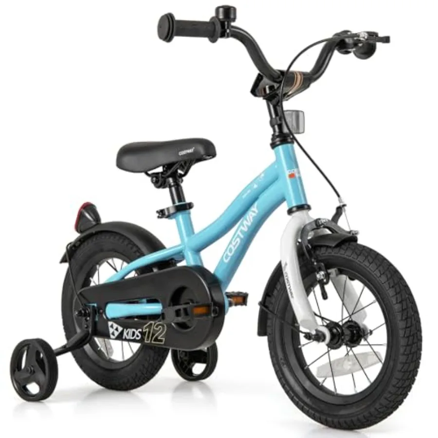 12/14/16/18 Inch Bike Toddler Bicycle with Training Wheels Adjustable Seat Handlebar Handbrake Coaster Brake Reflectors Bell Su
12/14/16/18 Inch Bike Toddler Bicycle with Training Wheels Adjustable Seat Handlebar Handbrake Coaster Brake Reflectors Bell Su