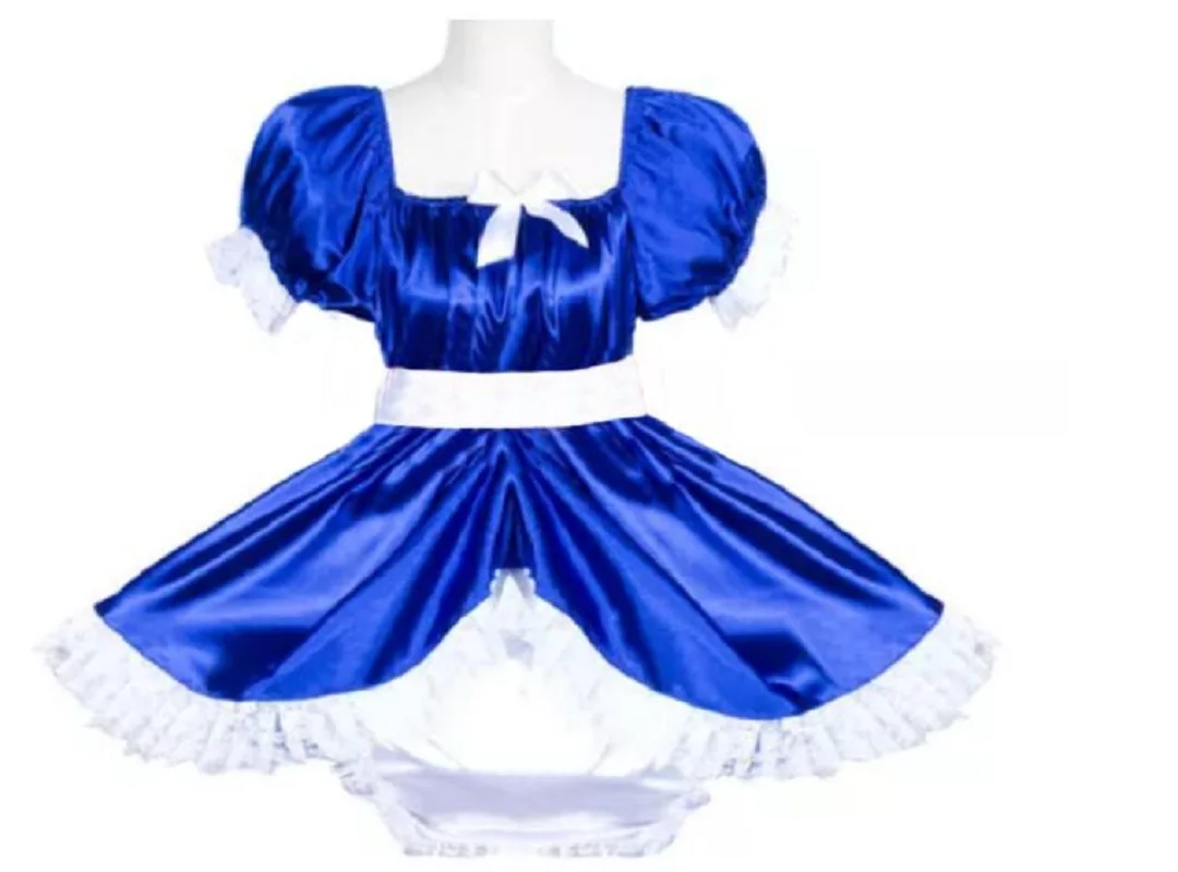 French Sissy Satin Dress Lockable Uniform Crossdresser Party Daily Unisex Dress Role Playing Maid Dress Tailor Made
French Sissy Satin Dress Lockable Uniform Crossdresser Party Daily Unisex Dress Role Playing Maid Dress Tailor Made