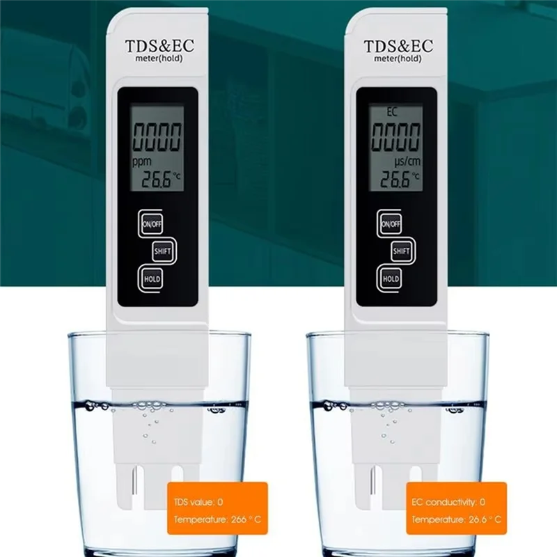 Water Tester For Drinking Water TDS Digital Water Quality Tester With TDS Meter Accurate LCD Screen Water Purity
Water Tester For Drinking Water TDS Digital Water Quality Tester With TDS Meter Accurate LCD Screen Water Purity