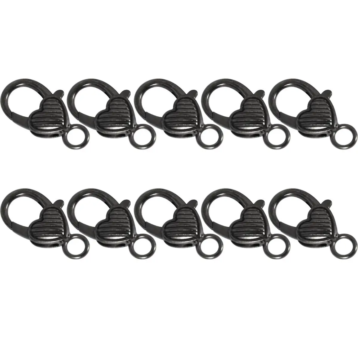 10 Pcs Heart Shaped Lobster Clasps Alloy Jewelry Making Purse Hooks Vintage Color Clasp For Bags Straps Bracelets Necklaces
10 Pcs Heart Shaped Lobster Clasps Alloy Jewelry Making Purse Hooks Vintage Color Clasp For Bags Straps Bracelets Necklaces