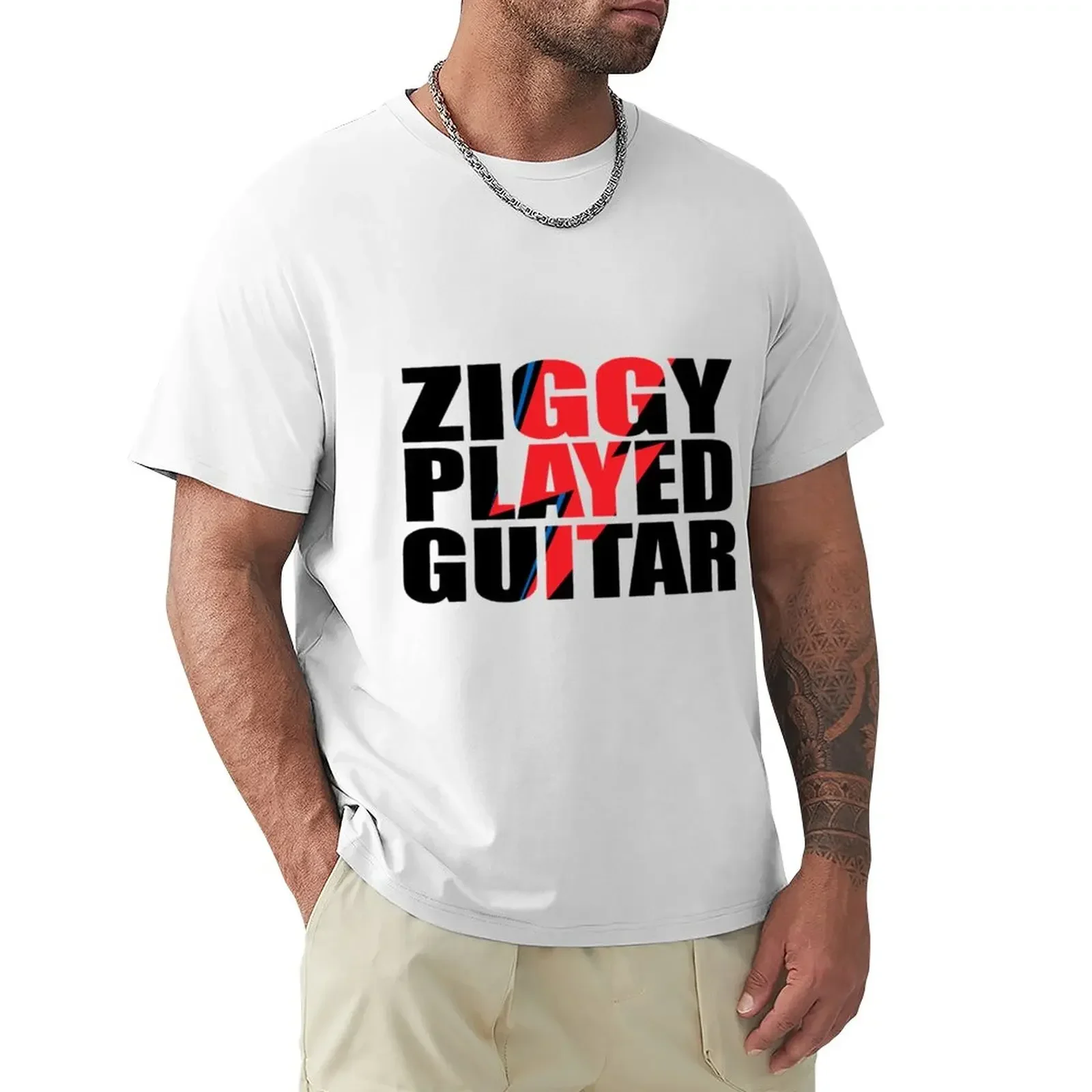 Хлопковая футболка CC ZIGGY PLAYED GUITAR, детская футболка для любителей спорта, винтажные футболки большого размера для мужчин
Хлопковая футболка CC ZIGGY PLAYED GUITAR, детская футболка для любителей спорта, винтажные футболки большого размера для мужчин