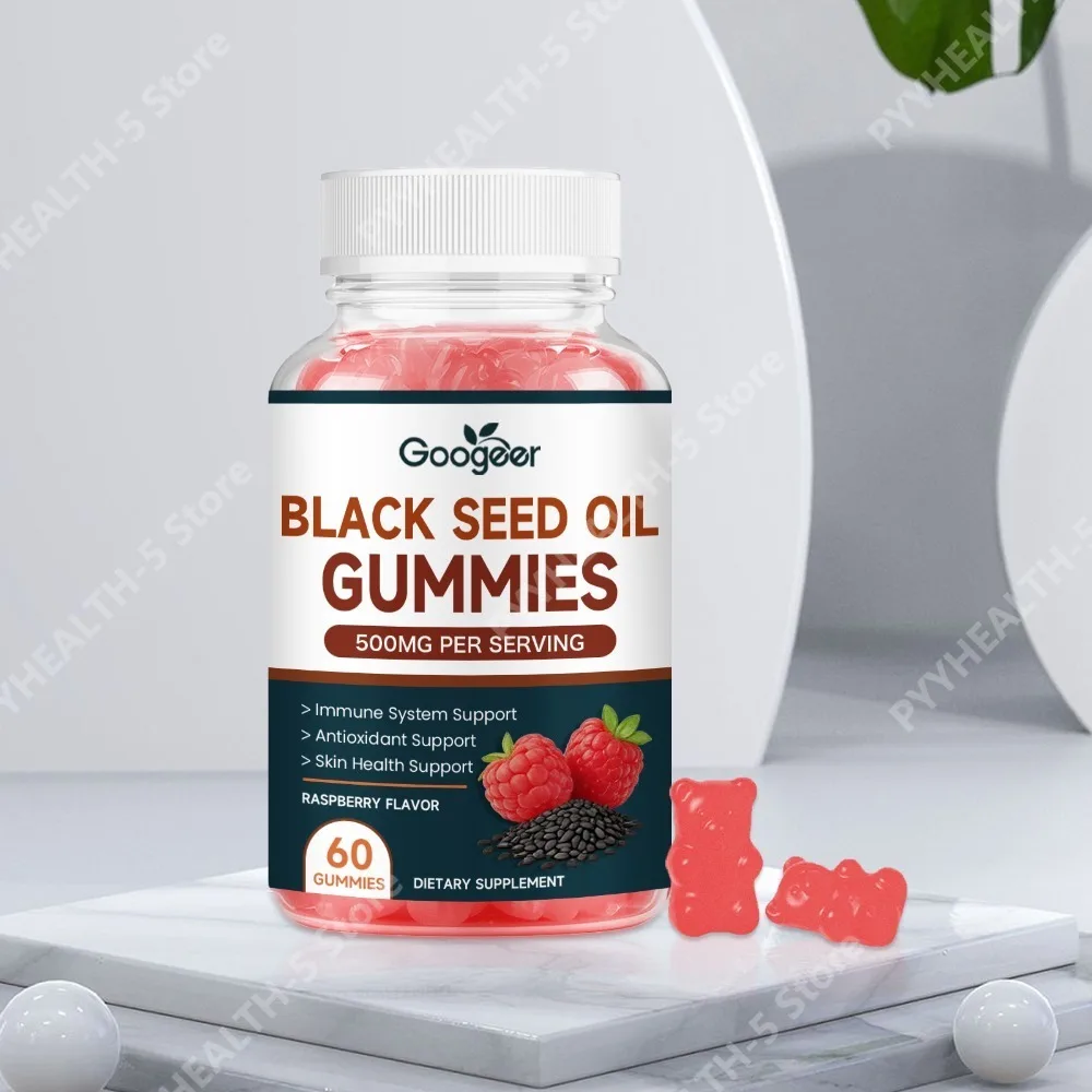 Googeer Black Seed Oil Gummies Provide Gentle Care Support Skin Healthy Immune Support Comfortable Body State 60 Gummies
Googeer Black Seed Oil Gummies Provide Gentle Care Support Skin Healthy Immune Support Comfortable Body State 60 Gummies