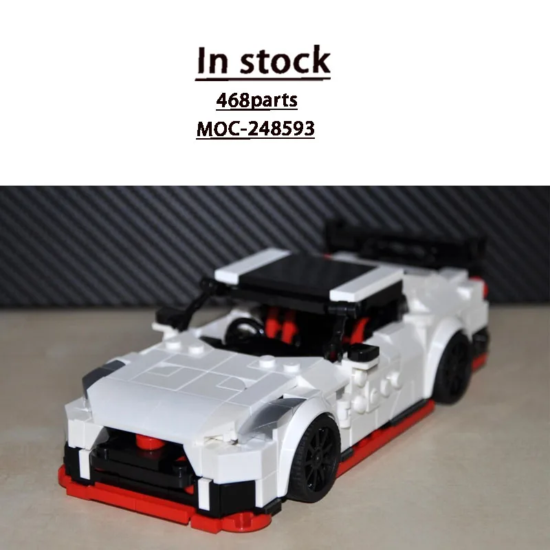 MOC-248593 New Urban Sports Supercar Racing Building Block Model 468 Parts Creative Boys' Children's Birthday Christmas Toy Gift
MOC-248593 New Urban Sports Supercar Racing Building Block Model 468 Parts Creative Boys' Children's Birthday Christmas Toy Gift