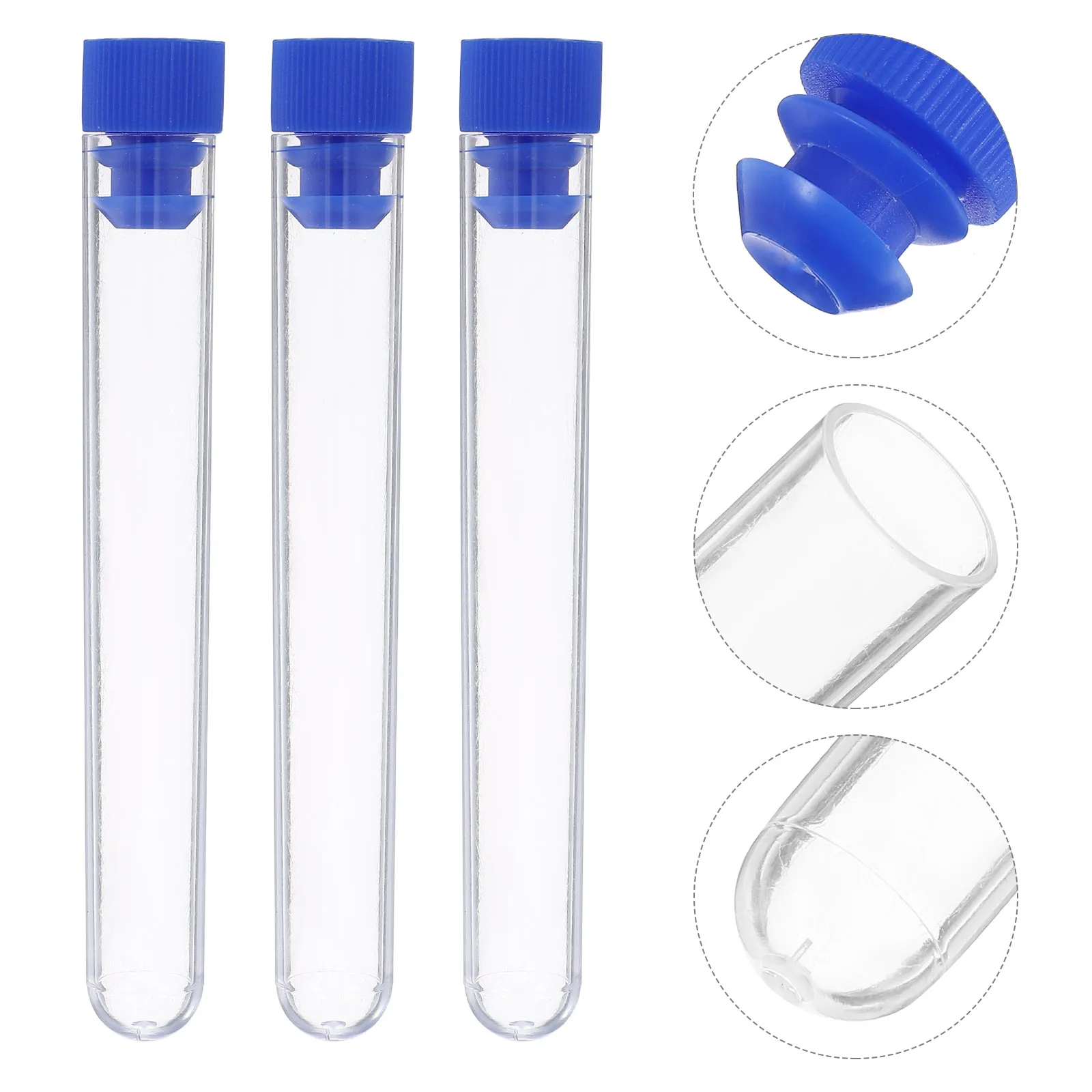 100Pcs Clear Plastic Sampling Tubes With Lids Leakproof Transparent Test Tubes For Lab Storage And Scientific Experiments
100Pcs Clear Plastic Sampling Tubes With Lids Leakproof Transparent Test Tubes For Lab Storage And Scientific Experiments