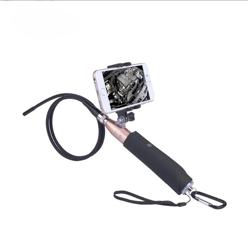 8mm Lens HD WiFi Endoscopic Camera Borescope With Smartphone Holder Support iOS/Android Built-in 8 LED Lights Inspection Camera
8mm Lens HD WiFi Endoscopic Camera Borescope With Smartphone Holder Support iOS/Android Built-in 8 LED Lights Inspection Camera