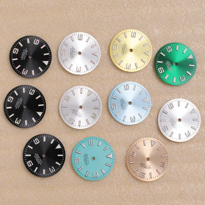 28.5mm S Logo Dial Suitable For NH35/NH36/4R/7S Japanese Automatic Movement Watch Accessories
28.5mm S Logo Dial Suitable For NH35/NH36/4R/7S Japanese Automatic Movement Watch Accessories