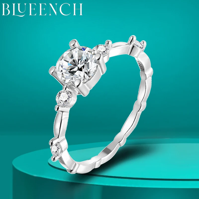 BLUEENCH D Цвет VVS1 Кольцо с муассанитом для женщин Свадебные изысканные украшения с сертификатом Обручальные кольца из стерлингового серебра 925 пробы Подарки
BLUEENCH D Цвет VVS1 Кольцо с муассанитом для женщин Свадебные изысканные украшения с сертификатом Обручальные кольца из стерлингового серебра 925 пробы Подарки