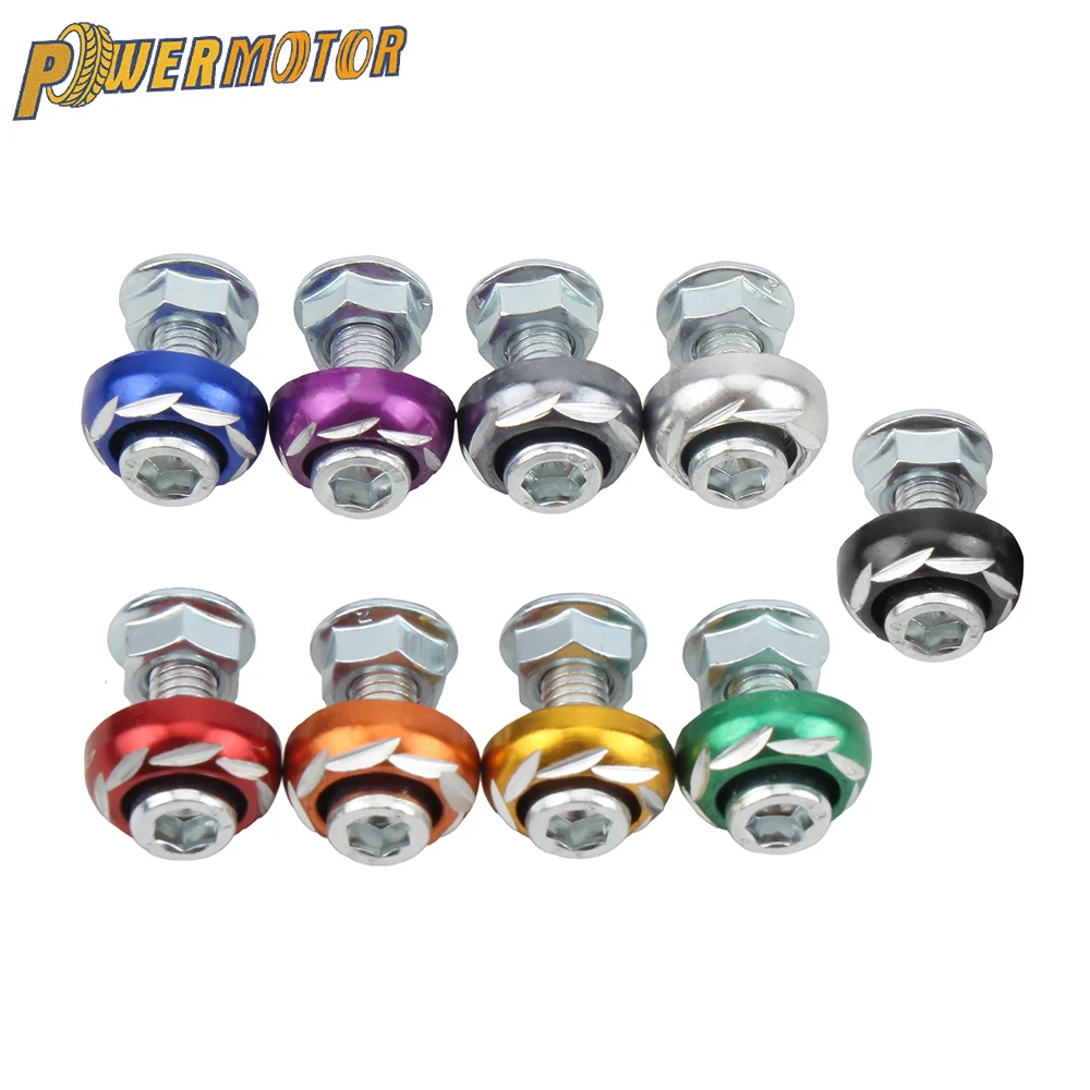 Universal Motorcycle 10pcs Screw Nut CNC Aluminum Alloy Color Plate Coverset Cowling Washer Body Cover Part Dirt Pit Bike Parts
Universal Motorcycle 10pcs Screw Nut CNC Aluminum Alloy Color Plate Coverset Cowling Washer Body Cover Part Dirt Pit Bike Parts