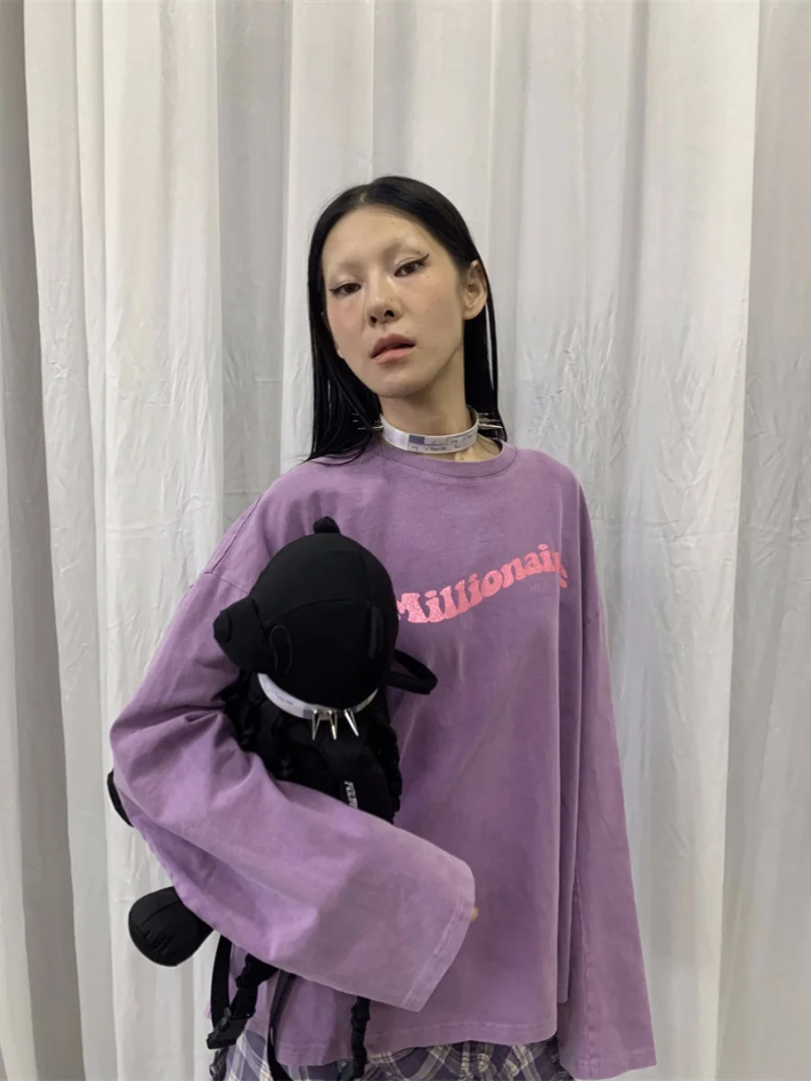 Футболка FourFor Dr Millionaire Fermented Wa Vintage, уличный стиль, свободный крой, длинный рукав, хлопок, круглый вырез, стандартная длина
Футболка FourFor Dr Millionaire Fermented Wa Vintage, уличный стиль, свободный крой, длинный рукав, хлопок, круглый вырез, стандартная длина